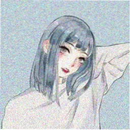 飘飘影院读者头像，点阵星野与银白边框